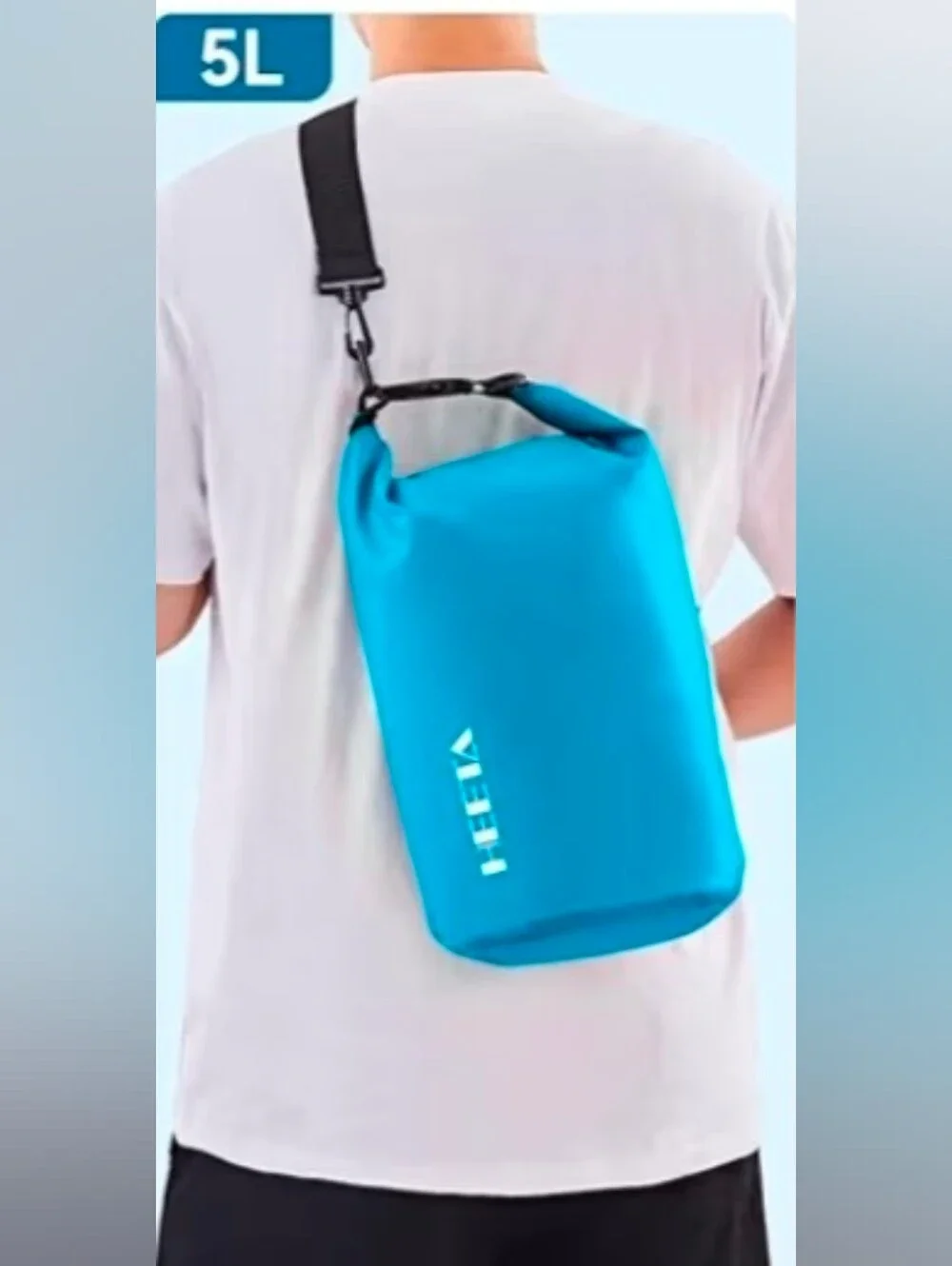 HEETA Waterproof Lightweight Roll Top Dry Bag Multi Size 5L